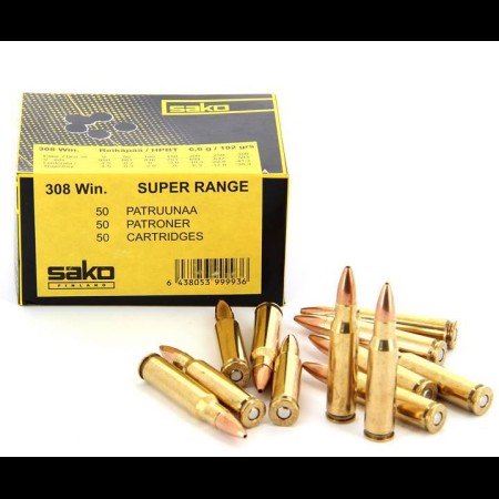 Sako .308 Win 102gr Hollow Point 